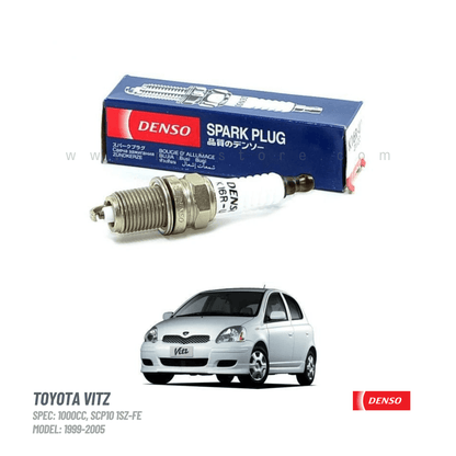 SPARK PLUG DENSO FOR TOYOTA VITZ (1300CC, 2005-2010) - ndestore.com