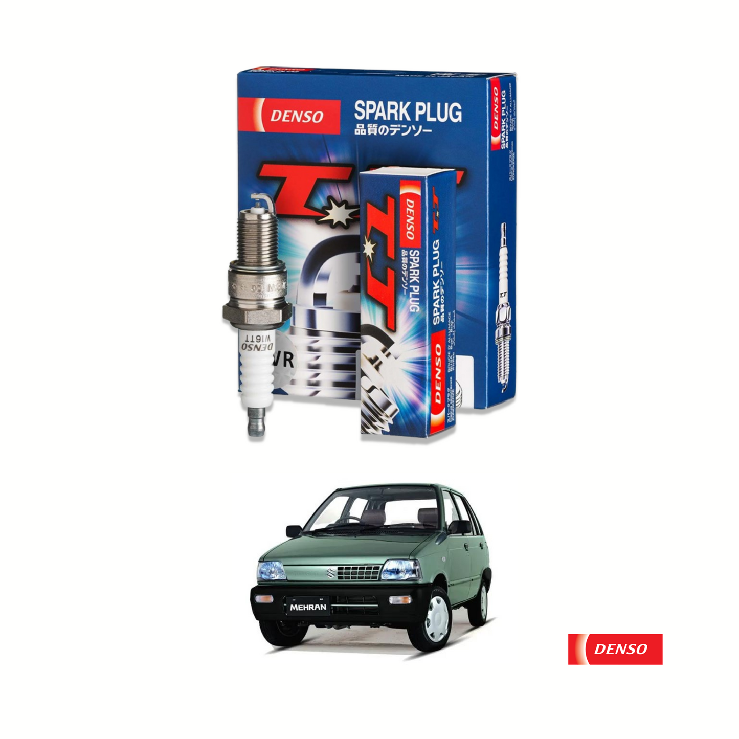 SPARK PLUG DENSO TWIN TIP FOR SUZUKI MEHRAN