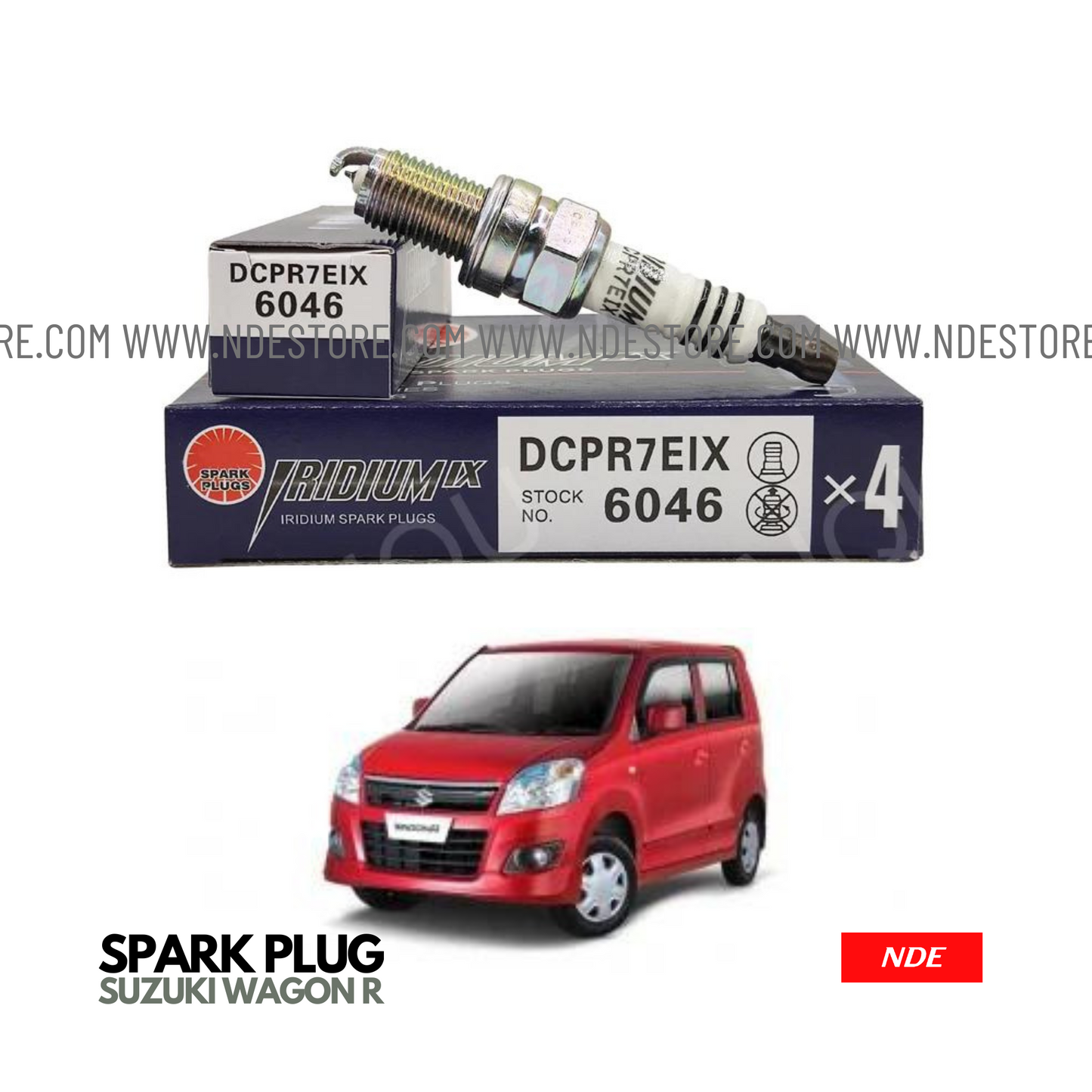 SPARK PLUG NGK LASER IRIDIUM FOR SUZUKI WAGON R (2014-2024)