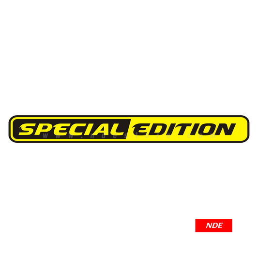 STICKER, SPECIAL EDITION SKU 9212