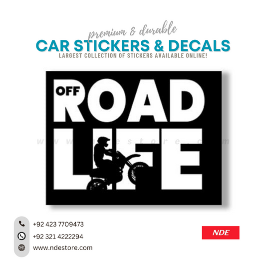 STICKER, OFF ROAD LIFE