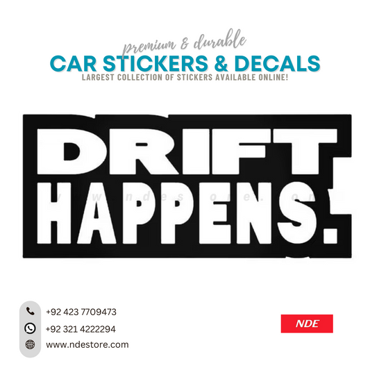 STICKER, DRIFT HAPPENS