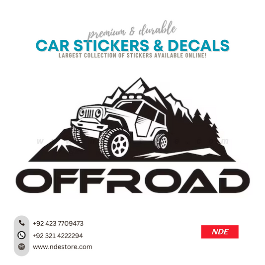 STICKER, JEEP OFF ROAD (J007) - ndestore.com