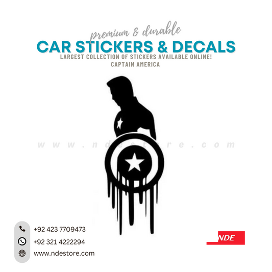 STICKER, CAPTAN AMERICA CLASSIC