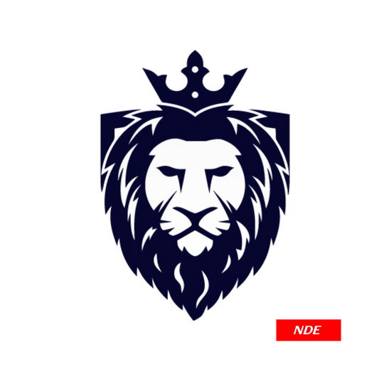 STICKER, LION CROWN