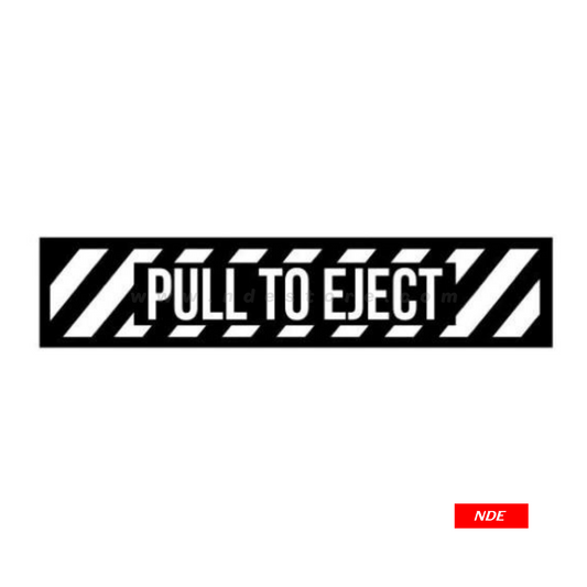 STICKER PULL TO EJECT - ndestore.com