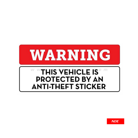 STICKER ANTI THEFT