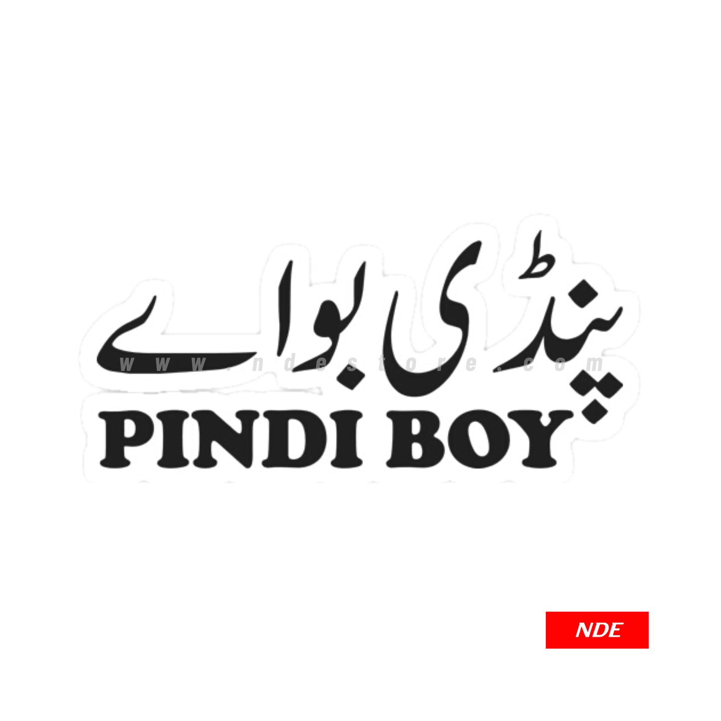 STICKER PINDI BOY - ndestore.com