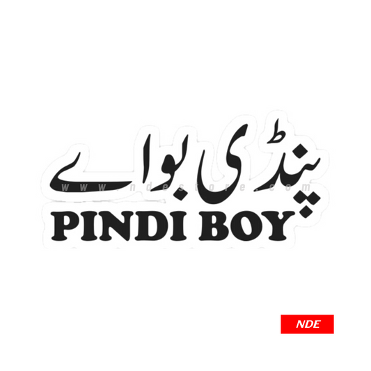 STICKER PINDI BOY