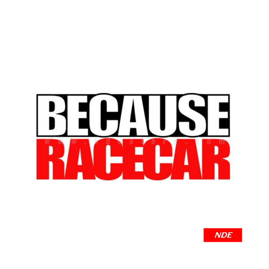 STICKER RACECAR