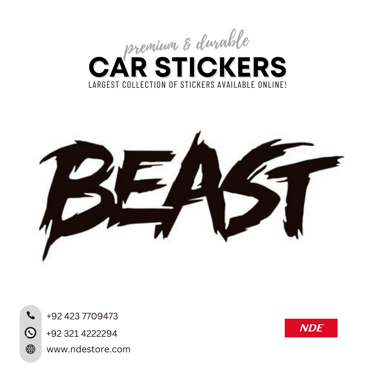 STICKER BEAST SERIES