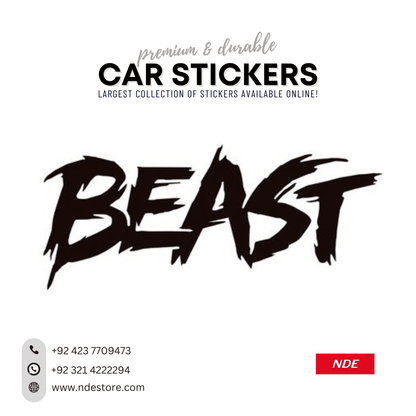 STICKER BEAST SERIES - ndestore.com