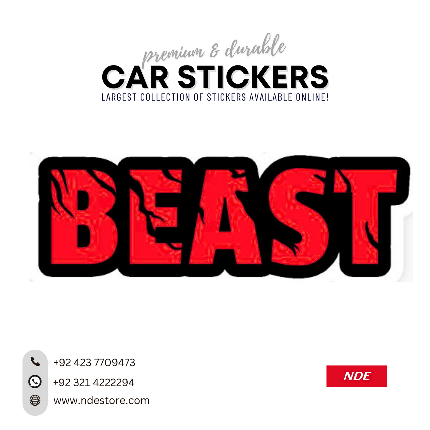 STICKER BEAST SERIES