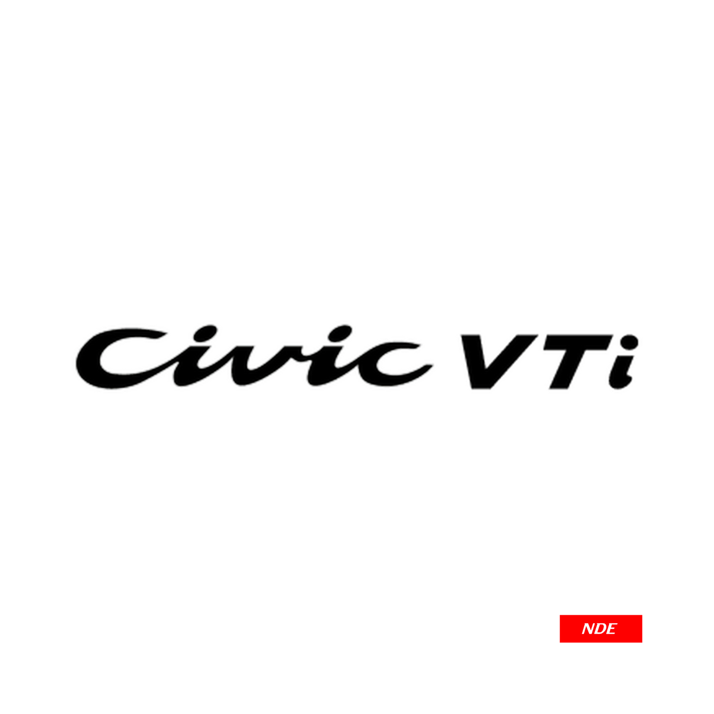 STICKER, CIVIC VTI SKU:8074