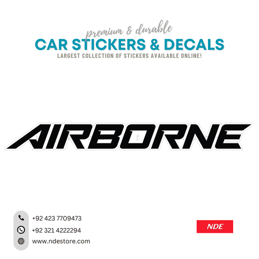 STICKER, AIRBORNE - ndestore.com