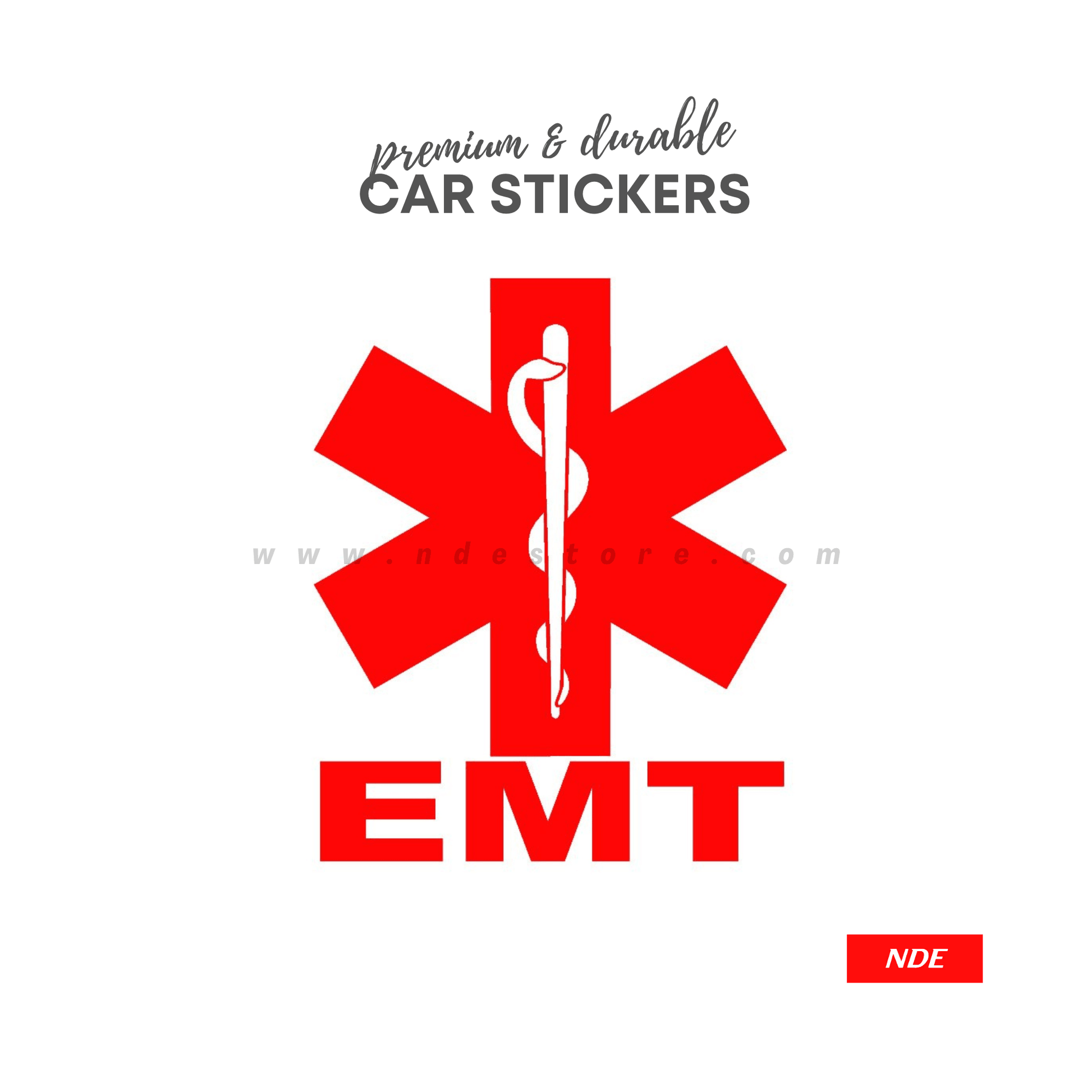 STICKER, DOCTOR EMT (SKU: 44533) - ndestore.com