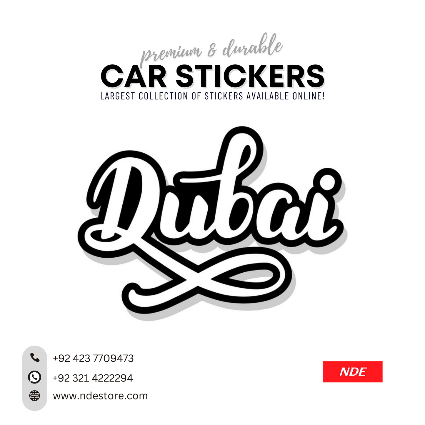 STICKER, DUBAI (SKU:C99092)