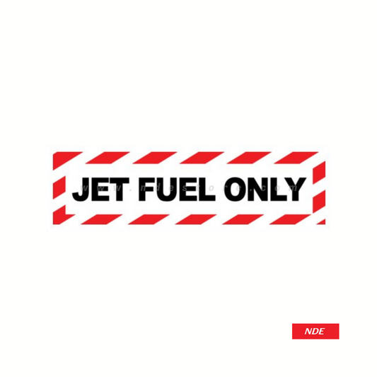 STICKER, JET FUEL ONLY