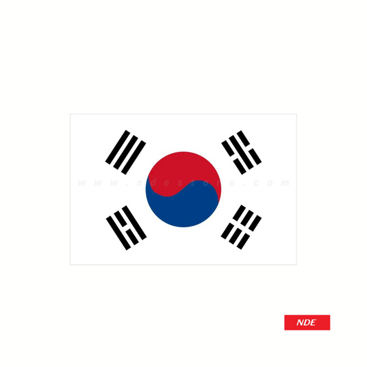 STICKER, KOREA FLAG (SKU: 3205) - ndestore.com