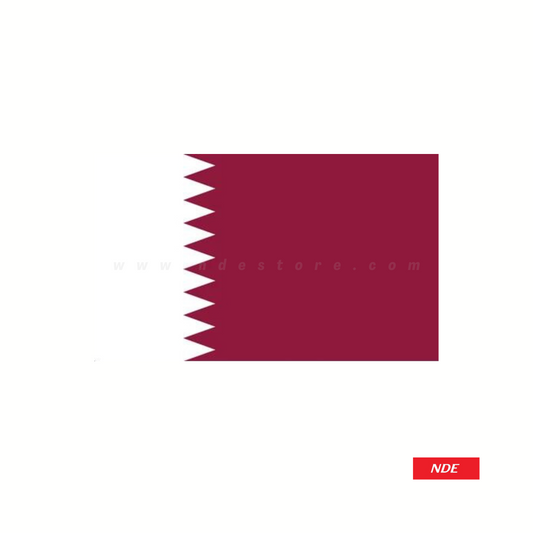 STICKER, QATAR FLAG (SKU: 3215) - ndestore.com