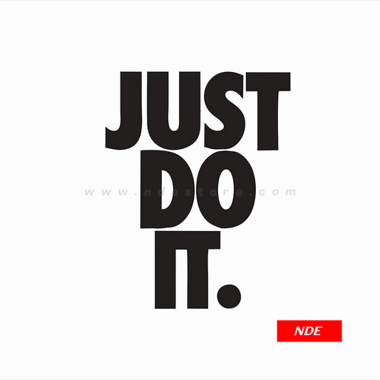 STICKER, JUST DO IT