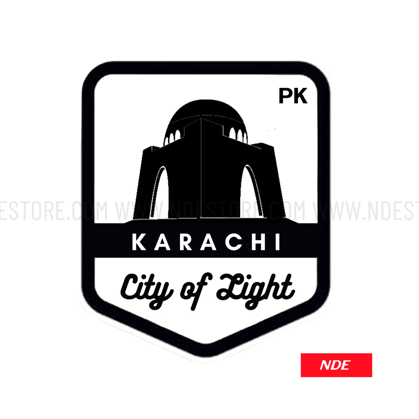 STICKER KARACHI CITY OF LIGHTS - ndestore.com