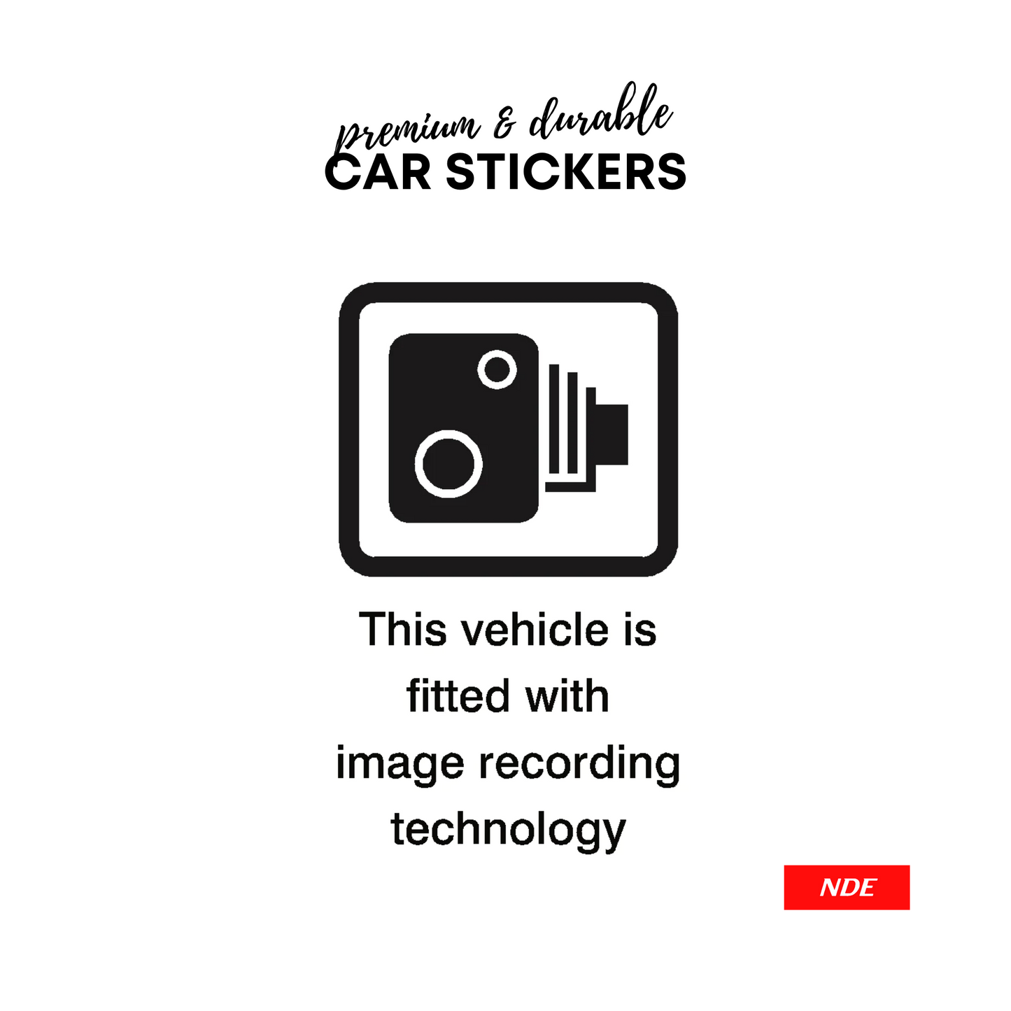 STICKER, IMAGE RECORDING SKU:99661