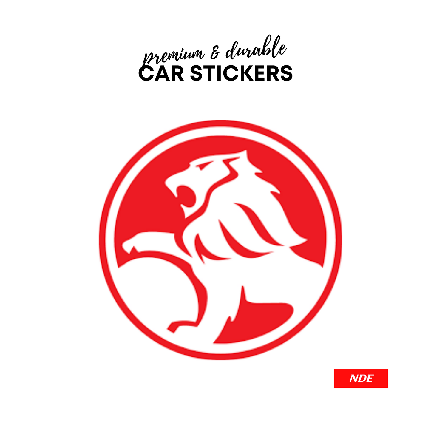 STICKER, LION HOLDEN SKU:99970