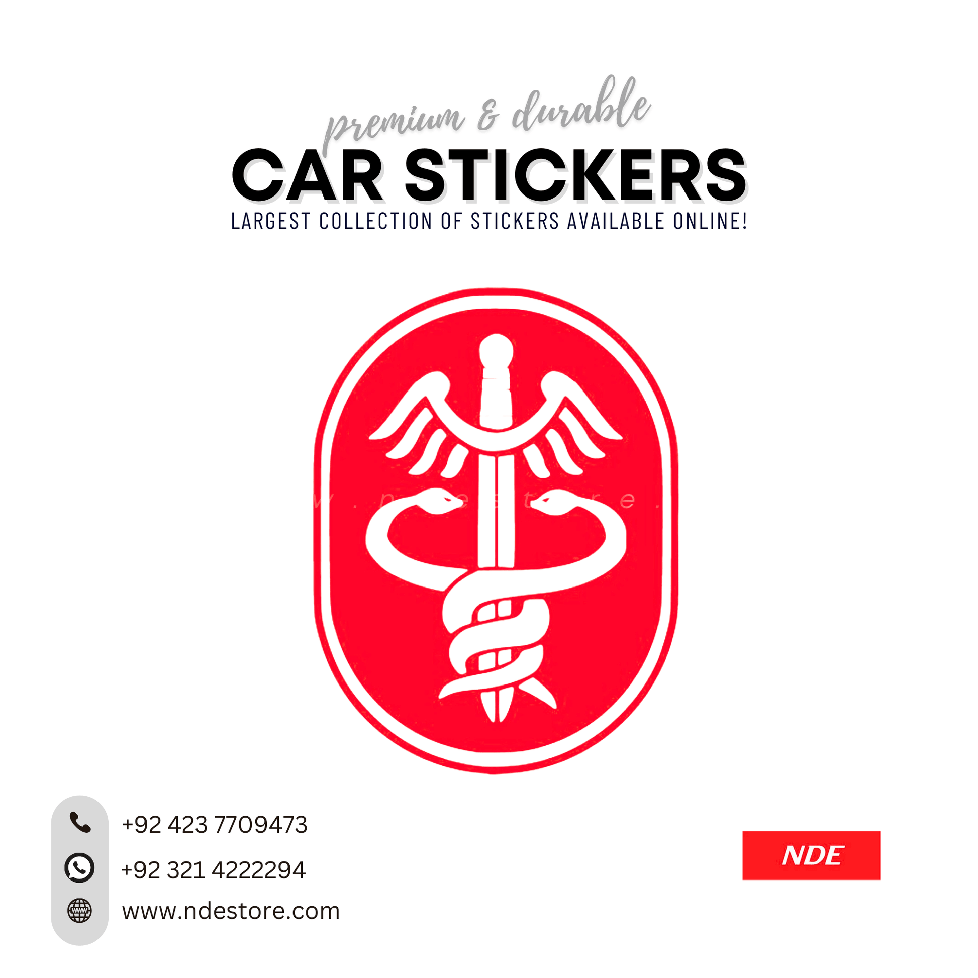 STICKER, DOCTOR / MEDIC (SKU:141024) - ndestore.com