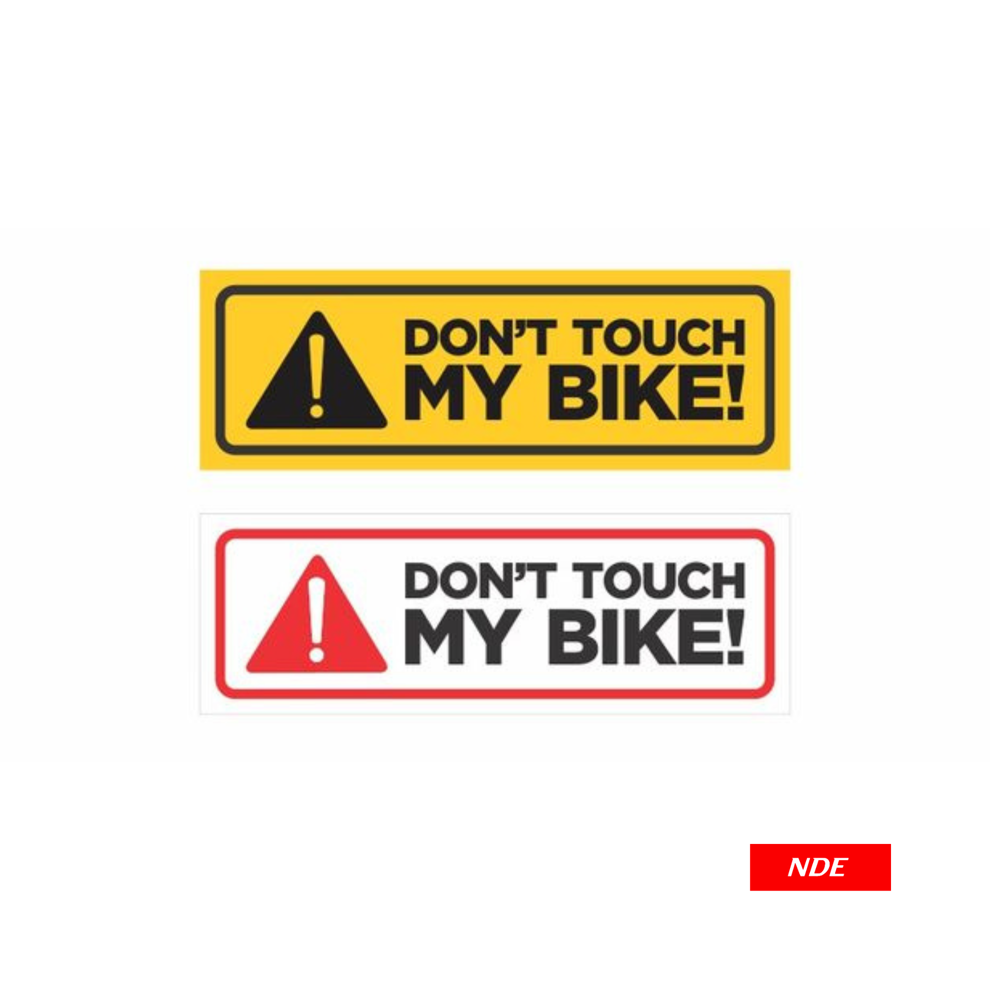 don't touch my bike