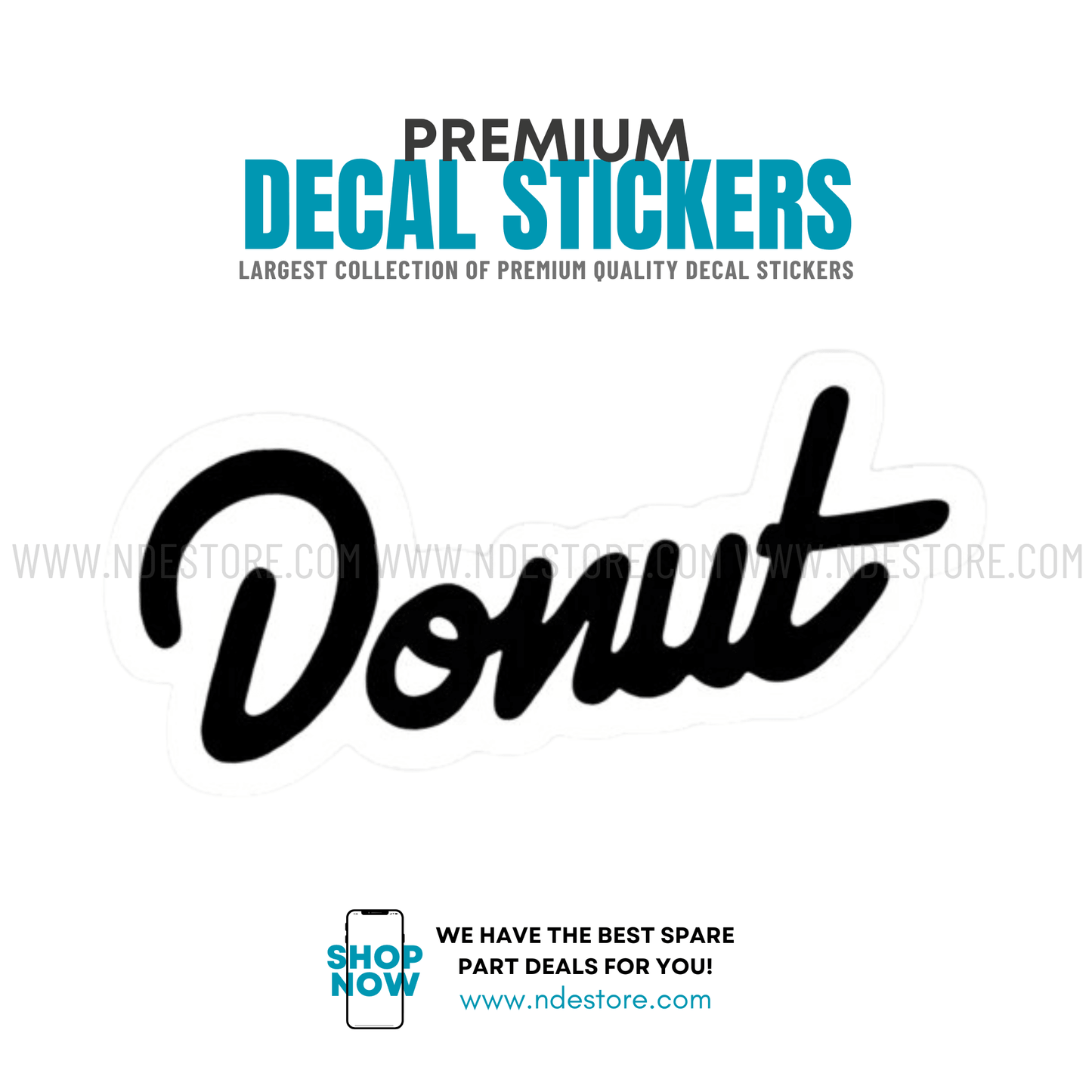 STICKER DONUT - ndestore.com