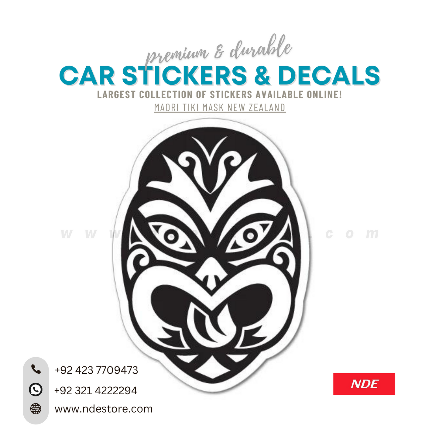 STICKER, MASK STICKER NEW ZELAND