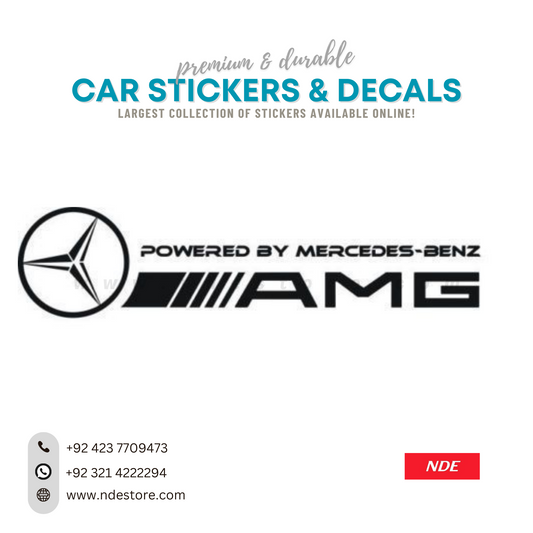 STICKER, AMG POWERED BY MERCEDES BENZ