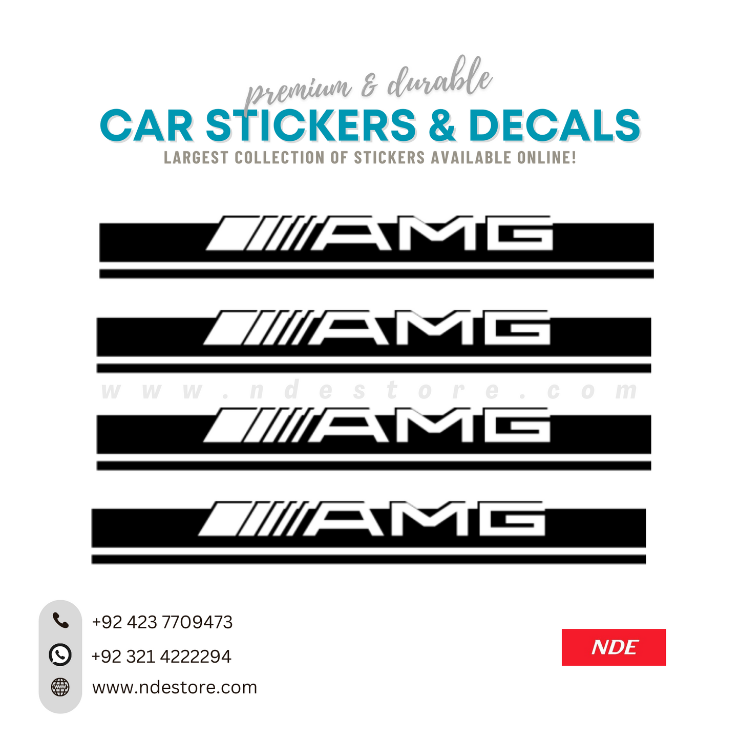 STICKER, AMG SIDE STICKERS