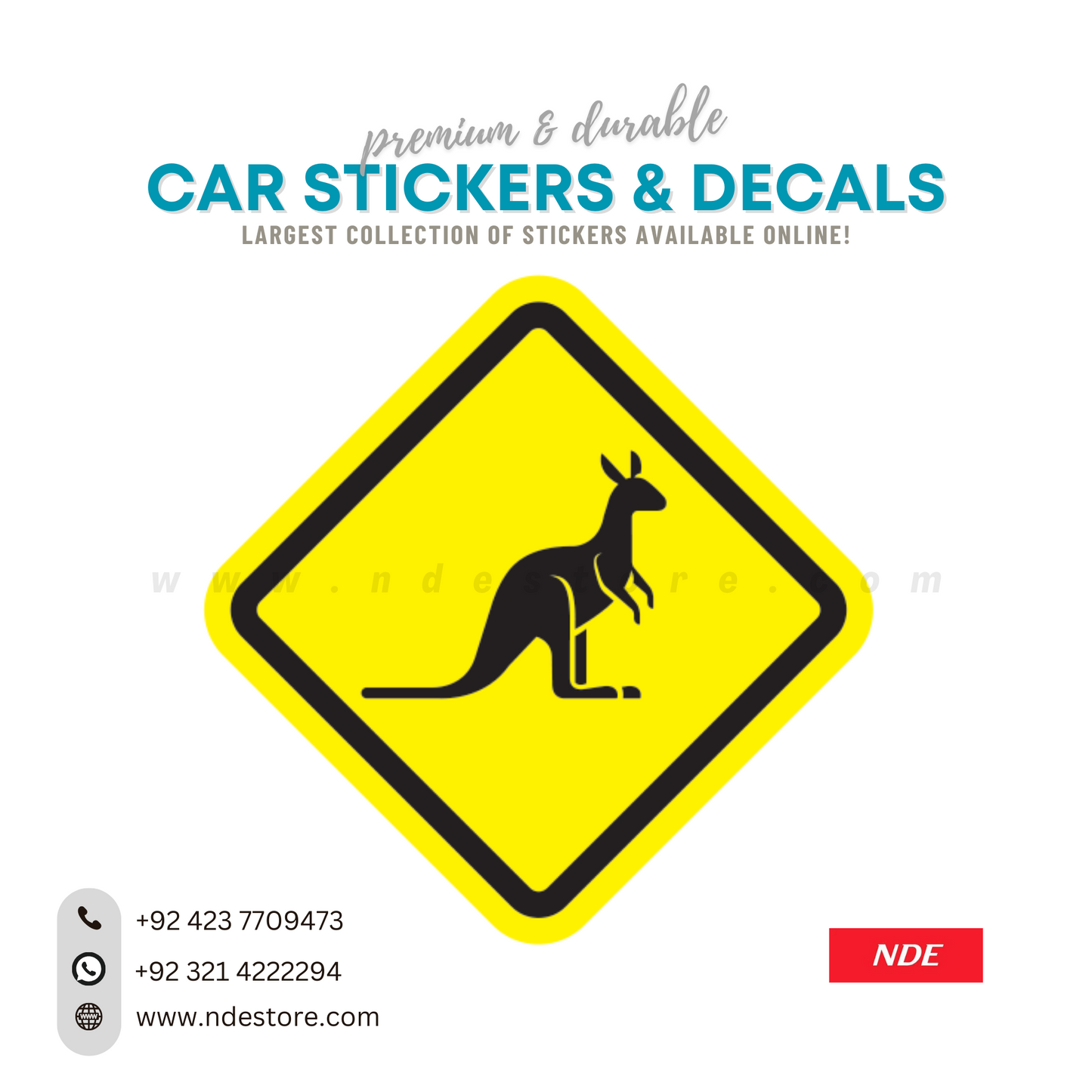 STICKER, KANGAROO