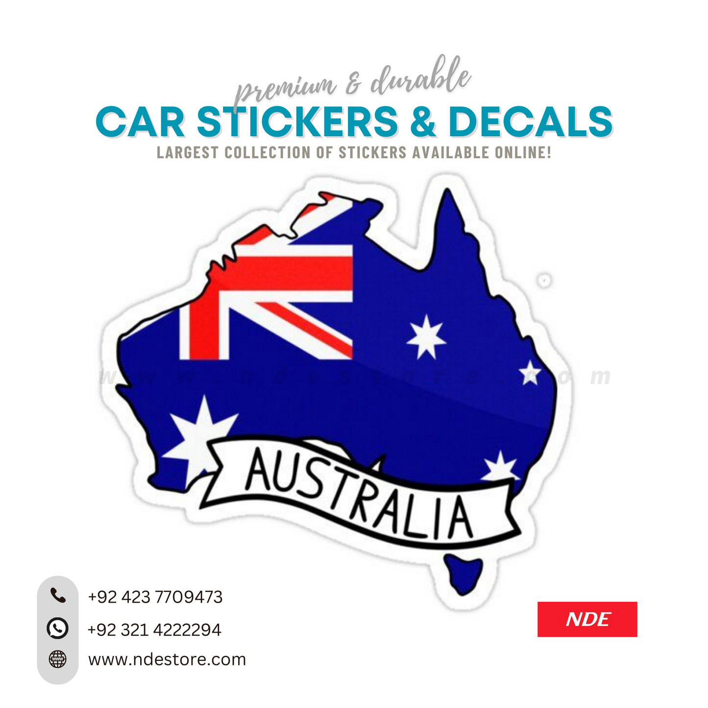 STICKER, AUSTRALIA