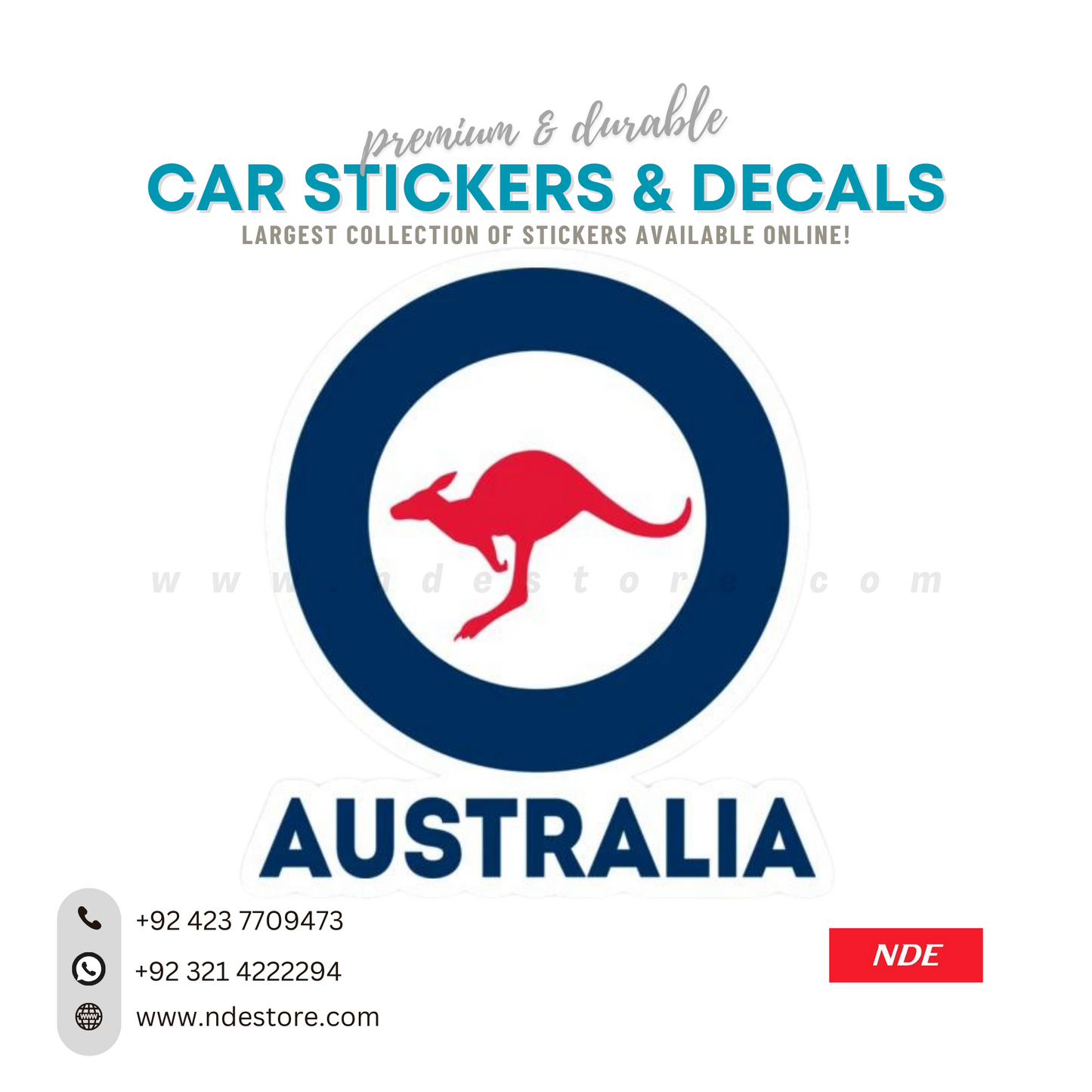 STICKER, AUSTRALIA