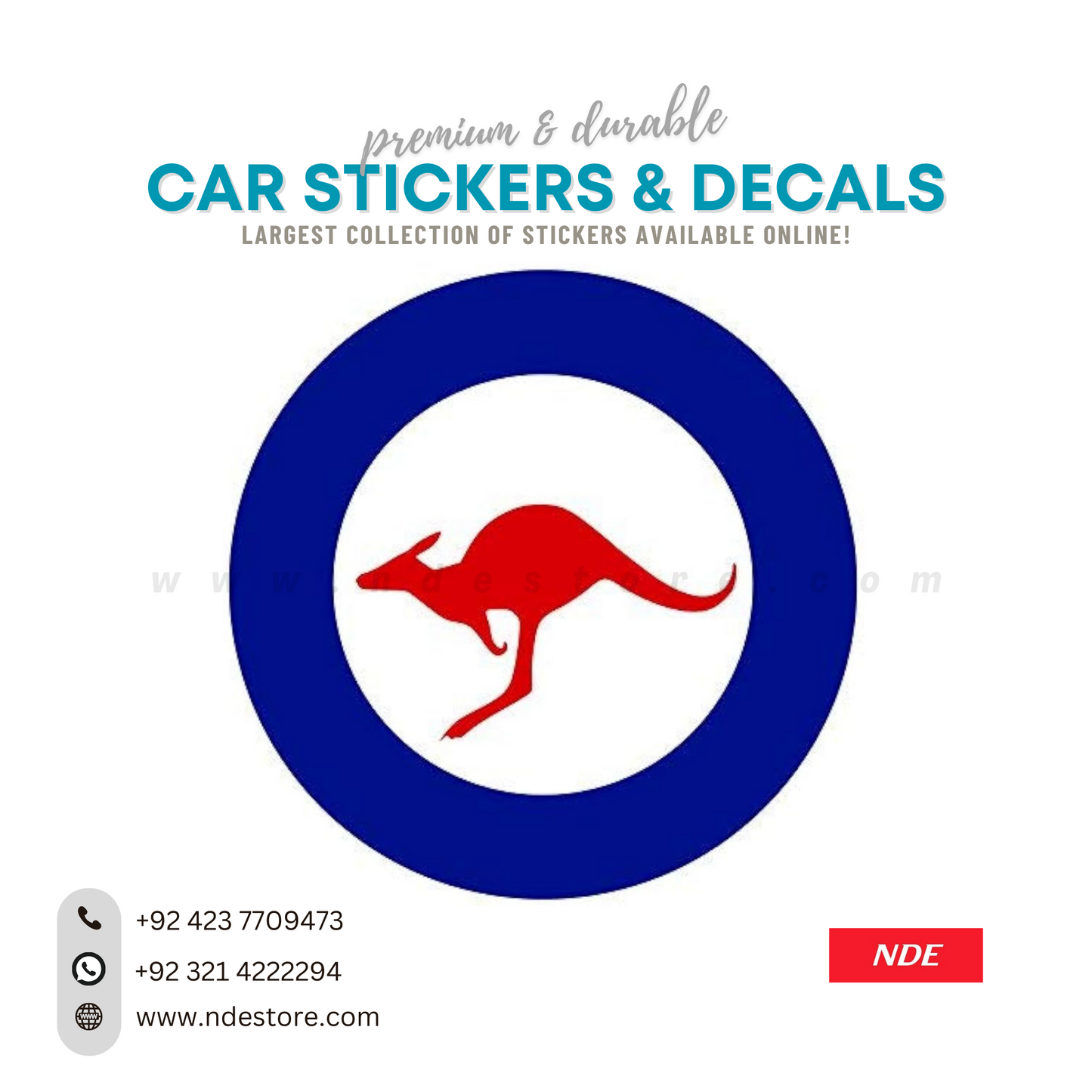 STICKER, KANGAROO