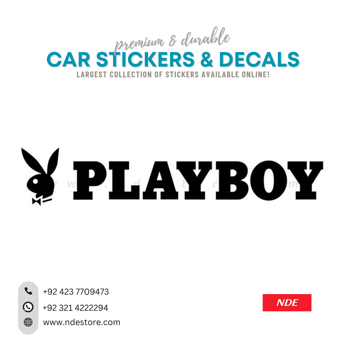 STICKER, PLAYBOY