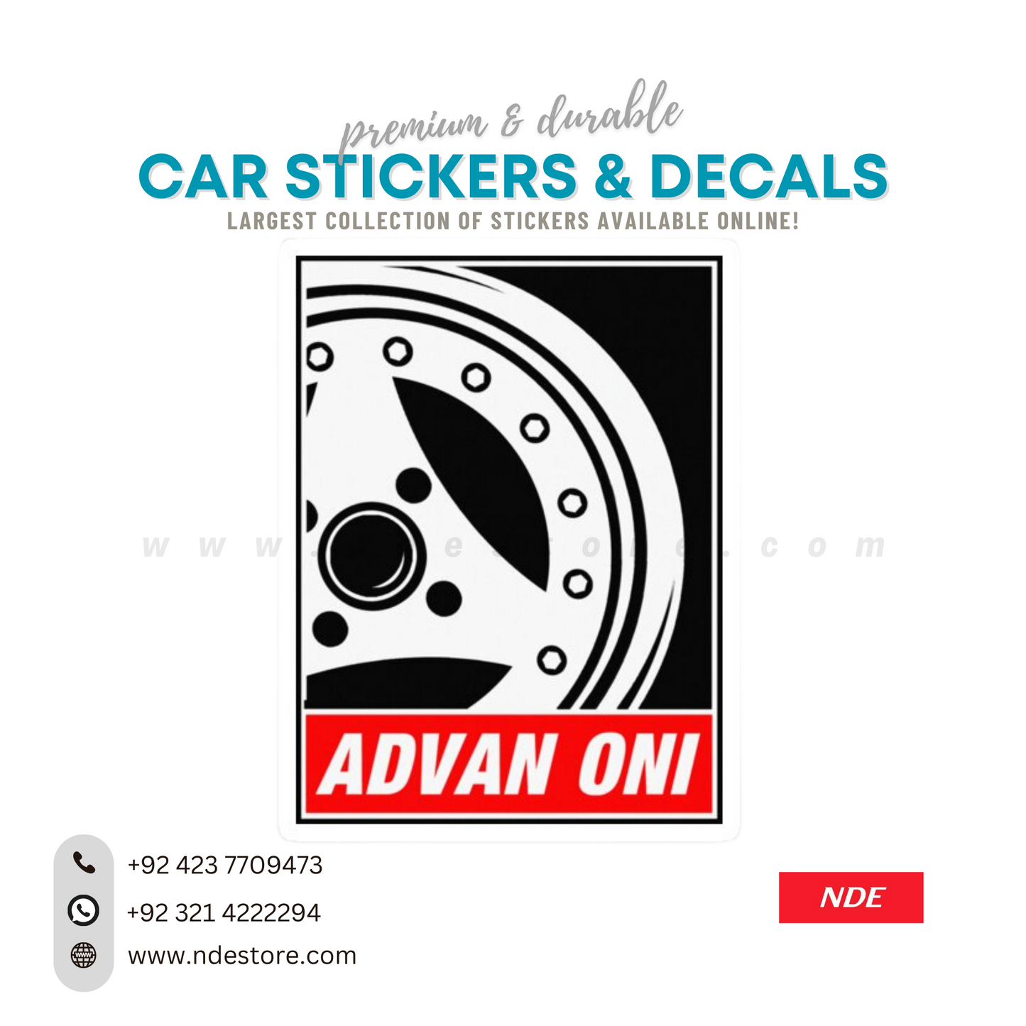 STICKER, ADVAN ONI