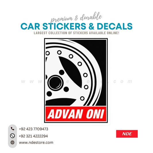 STICKER, ADVAN ONI