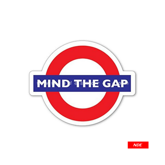 STICKER, MIND THE GAP