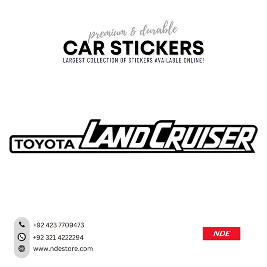 STICKER TOYOTA LANDCRUISER - ndestore.com