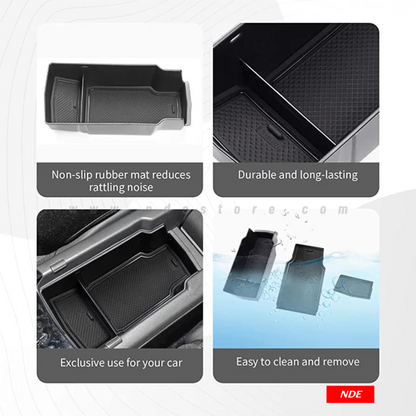 STORAGE BOX ARM REST ORGANIZER FOR PEUGEOT 2008