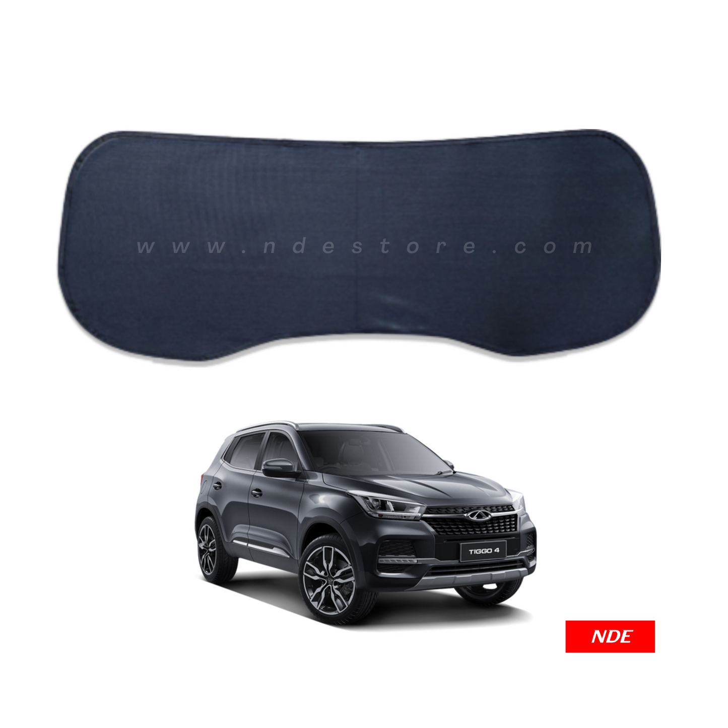 SUN SHADE REAR WINDSHIELD VIEW SCREEN FOR CHERY TIGGO 4 PRO - ndestore.com