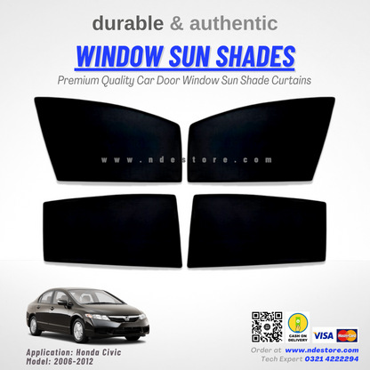 SUN SHADE PREMIUM QUALITY FOR HONDA CIVIC (2006-2012) (REBORN)