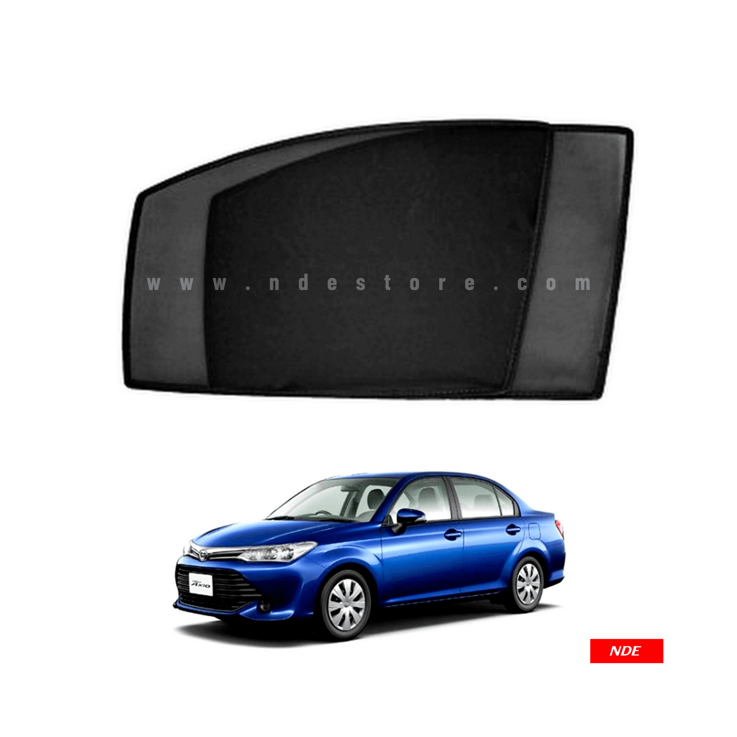 SUN SHADE PREMIUM QUALITY FOR TOYOTA AXIO (2008-ONWARD) - ndestore.com