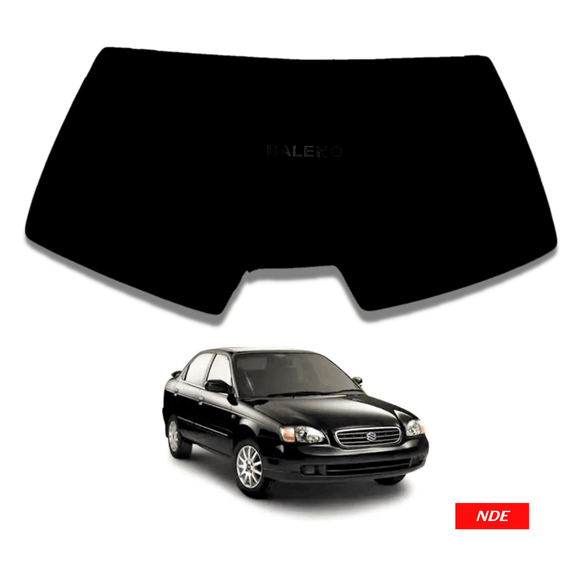 SUN SHADE REAR WINDSHIELD VIEW SCREEN FOR SUZUKI BALENO - ndestore.com