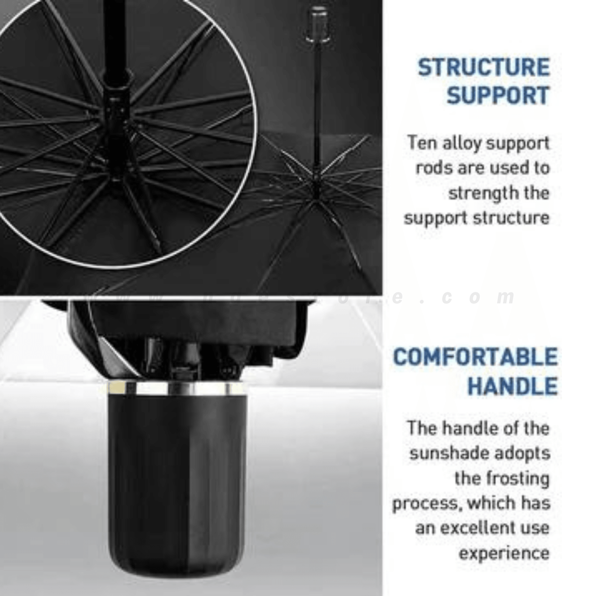 SUN SHADE FOLDING UMBRELLA FOR CAR WINDSHIELD - ndestore.com