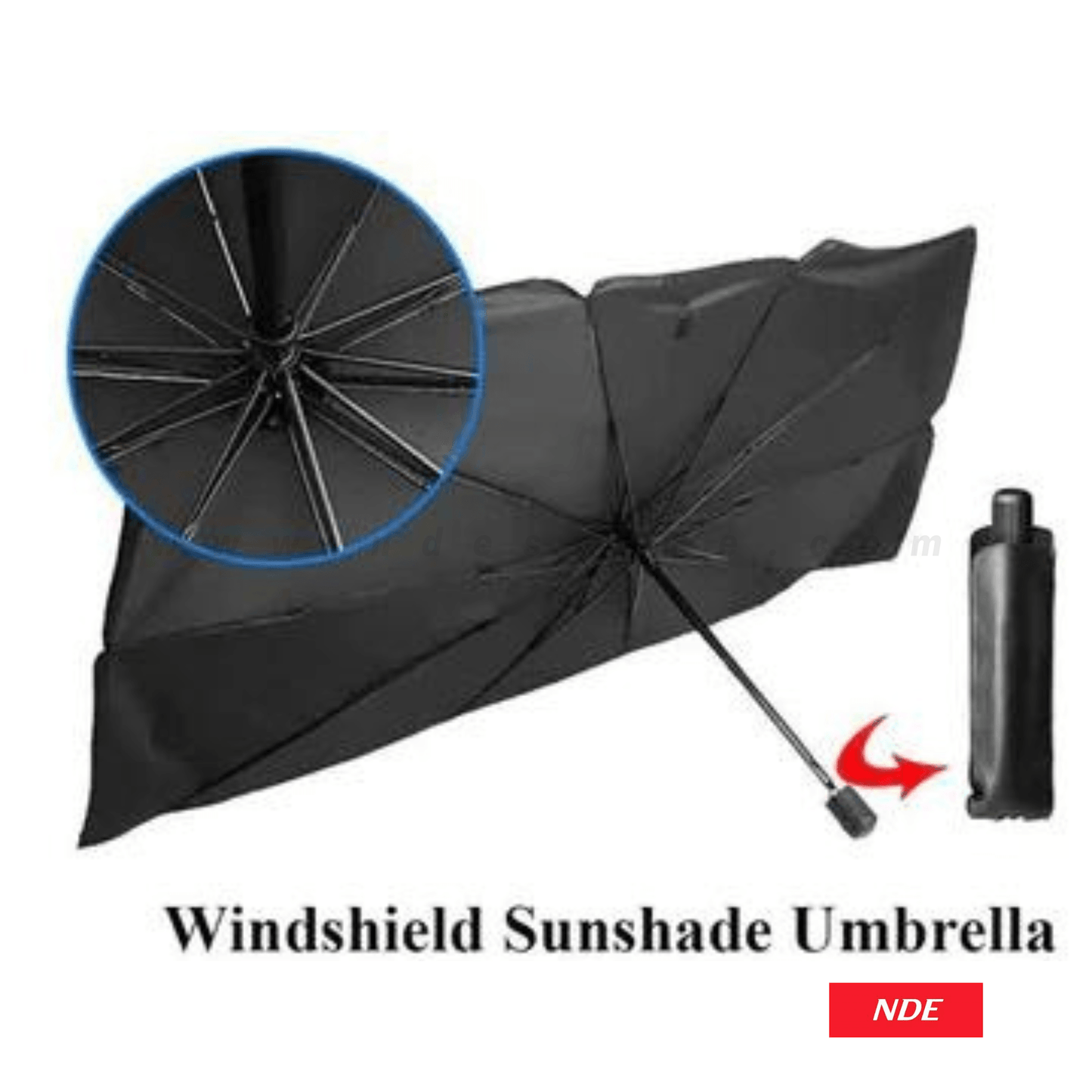 SUN SHADE FOLDING UMBRELLA FOR CAR WINDSHIELD